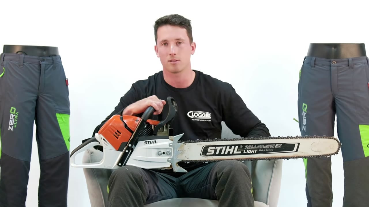 Phil, a working arborist, explains how long a chainsaw chain lasts in professional use